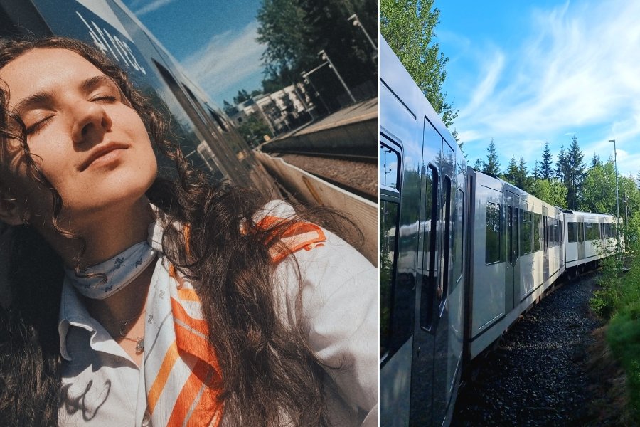 Det Maja (29) gjør på T-banen får flere til å til å ta kontakt: – Hjertevarmende