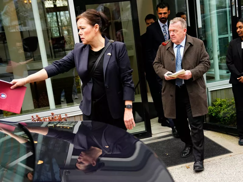 Grønland-møte i Washington er i gang