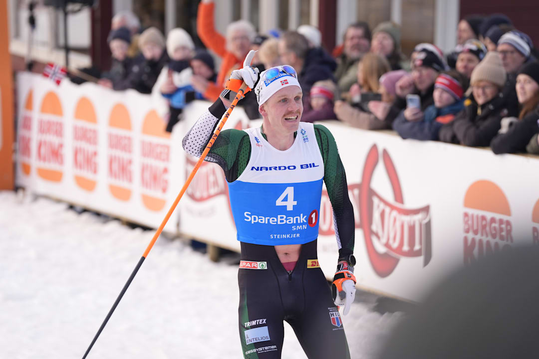 Tok NM-gull tross garderobeglipp: – Bør kanskje gå opp en størrelse