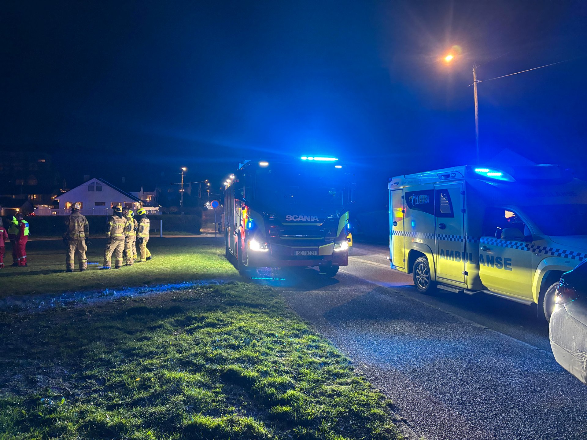 Rykker ut til trafikkulykke