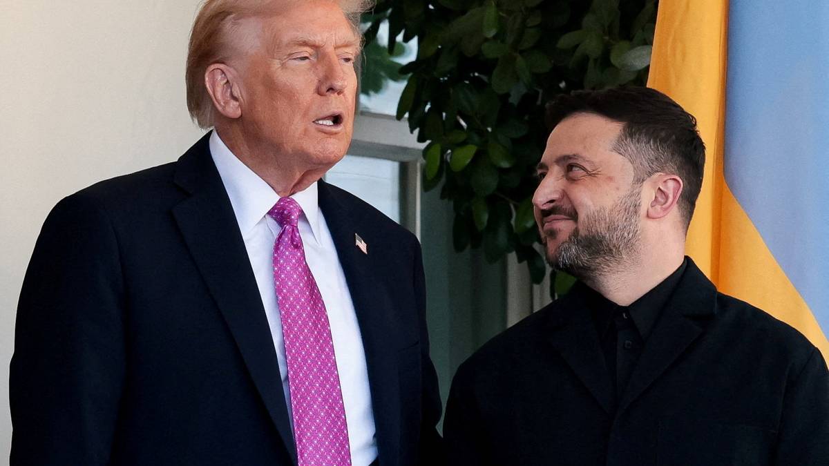Zelenskyj skal møte Trump i Davos