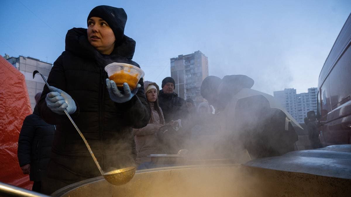 Møtet mellom Zelenskyj og Trump er i gang