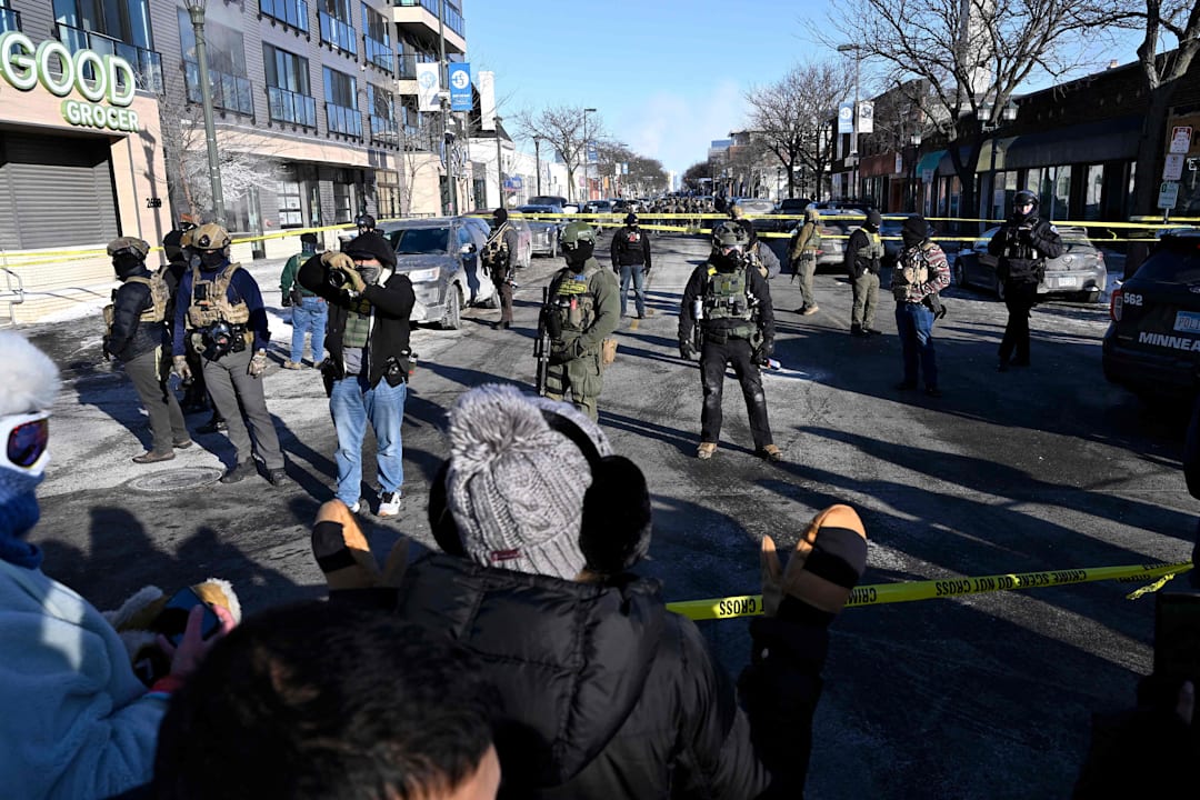 Mann skutt og drept av føderal agent i Minneapolis 